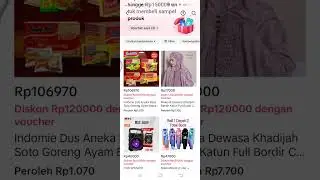 Cara menggunakan sample voucer atau kupon sample tiktok shop affiliate