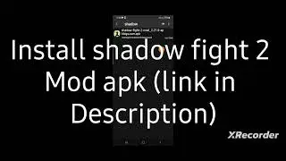 Shadow fight mod apk