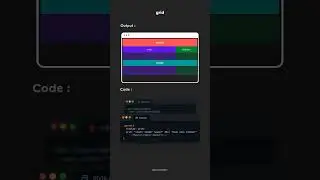 CSS Grid #shorts