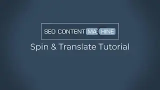 Spin & Translate Tutorial