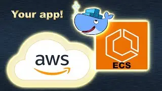 How to deploy docker container image to AWS ECS (using AWS CLI only !!!)