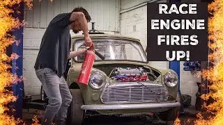 Classic Mini Race Car First Start + Aim Pdm Setup  #minimiglia