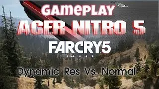 Far Cry 5 Dynamic Resolution Vs.  Normal