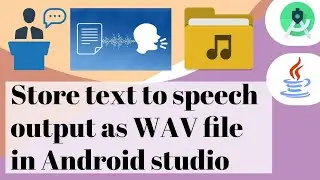 How to store text to speech output as WAV file in Android studio | save TTS output in an audio file