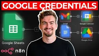 n8n Tutorial: Connect Google Sheets, Google Drive, Gmail, Google Calendar & Google Docs