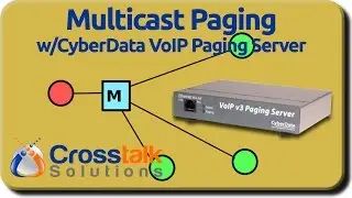 Multicast Paging with CyberData VoIP Paging Server
