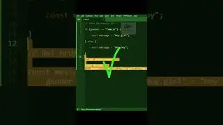 JavaScript Shorthand Tip on if else Statement 