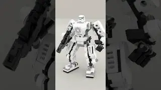 LEGO 75370 Stormtrooper Mech Satisfying Speed Build 