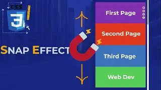 📜Awesome Page Scroll Effect | HTML & CSS✨