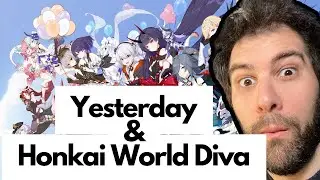 Opera Singer Reacts: Yesterday & Honkai World Diva (Honkai Impact 3rd OST)