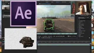 AFTER EFFECTS -  EASY ROTO SCOPING Tutorial- cropping a video without a Green Screen