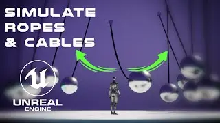 How to Simulate Ropes And Cables In Unreal Engine 5