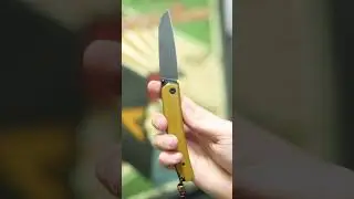 Нож Petrified Fish Patte blackwash сталь 12C27 рукоять Tan G10
