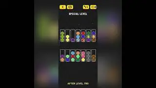 Ball Sort Special Level - Locked Ball (after Level 790)
