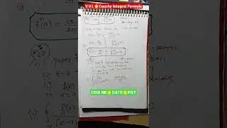 Cauchy Integral Formula🌟CSIR NET-2023