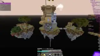 ЛУЧШИЙ ЧИТ НА МАЙНКРАФТ 1 8   1 11 SkyWars на сервере CheatMine