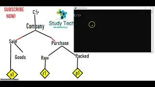 Tree Structure Directory and Files Create | MS - DOS