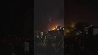 A drone show in Pattaya, Thailand