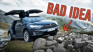I Went Off-Road With A Tesla Model X