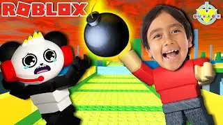 Boom! RYAN Plays BOMB TAG with COMBO PANDA!
