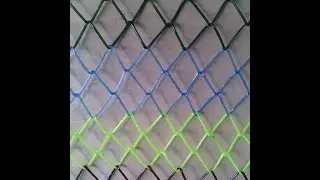 СЕТКА РАБИЦА ИЗ ПЛАСТИКОВЫХ БУТЫЛОК (Mesh netting from plastic bottles)