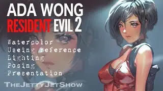 PAINTING / Ada Wong / RESIDENT EVIL 2