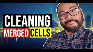 Cleaning Merged Cells in Excel for Tableau | Merged Cells Secret Technique