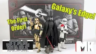 Star Wars The Black Series The First Order Multipack Review (Galaxy's Edge Exclusive)