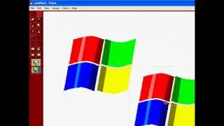 Drawing Windows xp logo