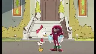 Huey meeting Knuckles