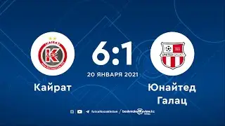 Kairat 6:1 United Galati | UEFA Futsal | 20.02.21