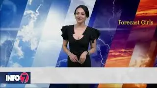 Yuli Castillo - en palazzo negro entallado con escote