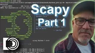 Scapy and Python part 1 - install run sniff