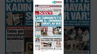 Sözcü Gazetesi 1. Sayfa - 29 Ağustos 2024