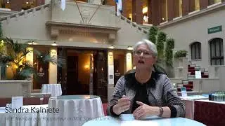 Sandra Kalniete on setting rules on data.