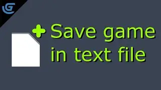 Save game with Filesystem in Gdevelop