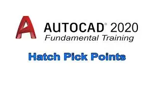 Autocad 2020 | Fundamental Training | Hatch Command | Pick Points | Tagalog
