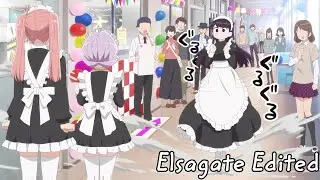 Komi Can't Communicate [EDITED] - Culture Festival / Maid Café Scene