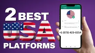 2 Best Platforms To Get FREE USA NUMBER 2024 || Get Your FREE USA NUMBER For WhatsApp VERIFICATION