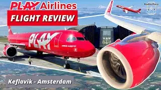 PLAY A321NEO Flight Review - Flying The NEW Low Cost Icelandic AIRLINE To Amsterdam (AMS)