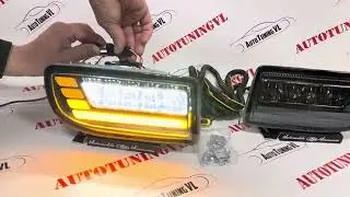 Туманки на TOYOTA LAND CRUISER 100 , ДЫМЧАТЫЕ