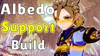 How to Build Albedo as a F2P Support/Burst DPS - Genshin Impact