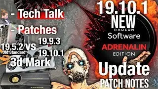 New AMD Radeon Software Adrenalin 19.10.1 Update 💻 Gpu 2019