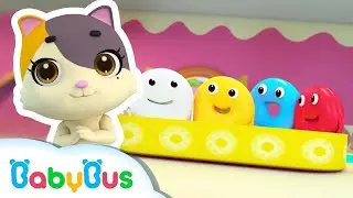 Gogoșile săltărețe și lupul cel rău 🍩 Cântece pentru copii - BabyBus în Română
