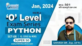 Python O Level Online Exam Series Jan 2024, Set 8, NumPy Loop 