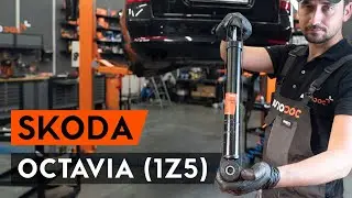 Jak wymienić amortyzatory tylne w OCTAVIA (1Z5) [PORADNIK AUTODOC]