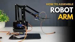 How to Assemble Robot Arm || how to make robotic Arm #viral #robotics  #robot