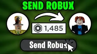 How to Send Robux to Friends (2024) | Give Robux to Friends WITHOUT Group - Full Guide