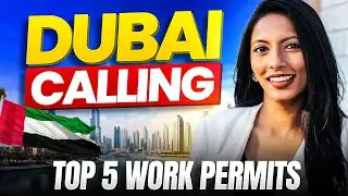 How to work in Dubai as a foreigner - Top 5 Visas 🇦🇪 | Nidhi Nagori