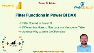 PB_47: Filter Functions in Power BI DAX || Advance Way to Filter Data in DAX Calculations
